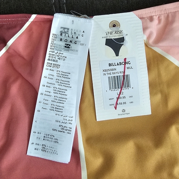 Billabong In The Rays Rise bikini bottom - Picture 6 of 6